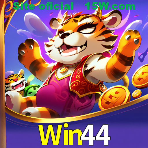 Imagem promocional da Win44 mostrando a plataforma e suas vantagens